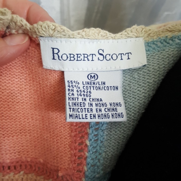 Abalone Buttons Sweater Jacket - Picture 5 of 5